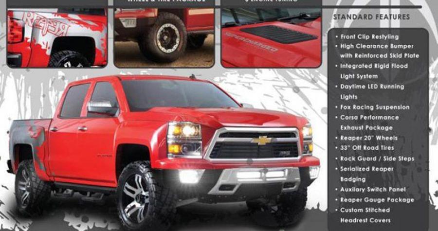  Chevrolet Silverado Supercharged Reaper by Lingenfelter 2014 года  (фото 5 из 5)